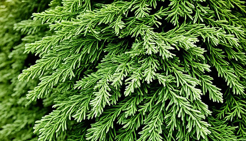 Żywotnik zachodni (Thuja occidentalis) to iglaste drzewo ozdobne pochodzące z Ameryki Północnej