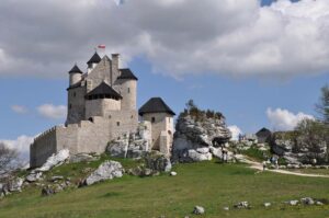 Zamek Bobolice, jeden z wielu na Szlaku Orlich Gniazd