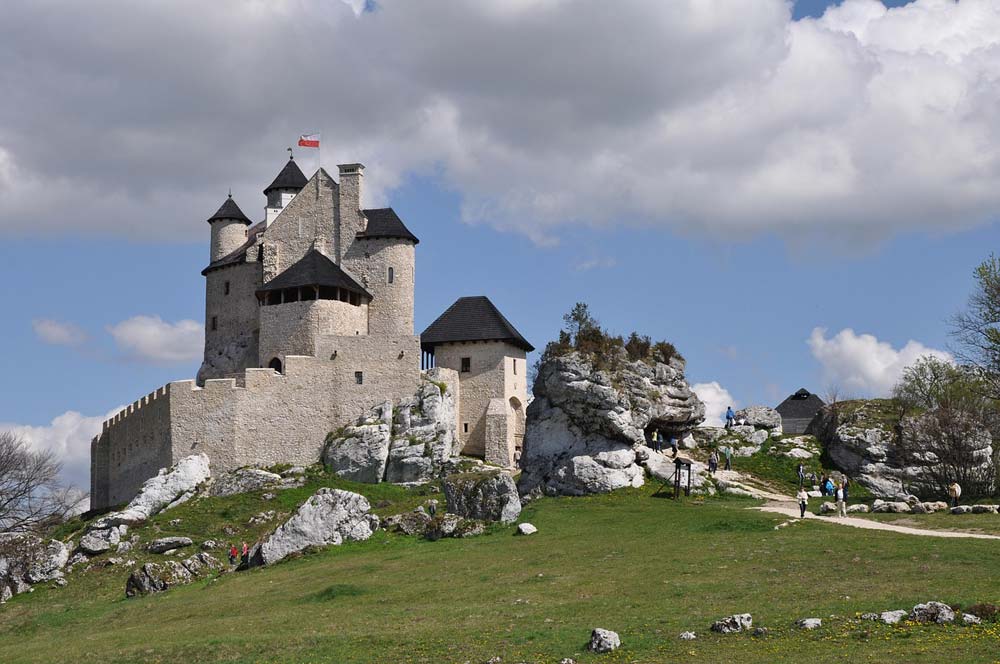 Zamek Bobolice, jeden z wielu na Szlaku Orlich Gniazd