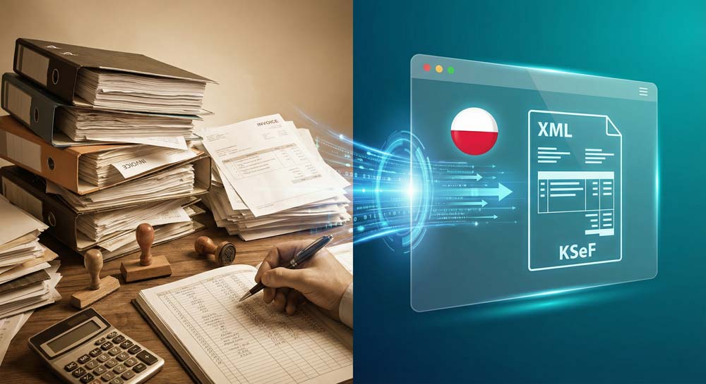 Infografika: Krajowy System e-Faktur w praktyce