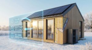 Nowoczesny, energooszczędny budynek mieszkalny